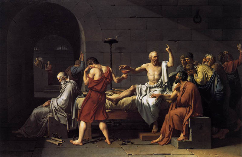 The death of Socrates