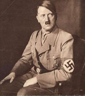 Buddhist symbol - nazi symbol and Hitler