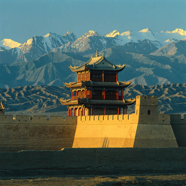 The Great Wall of China location: Jia-yu Pass