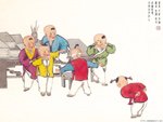 Chinese painting: kids 2