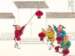 Chinese painting: kids 4
