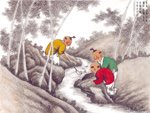 Chinese painting: kids 9