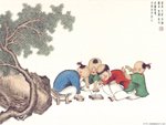 Chinese painting: kids 10